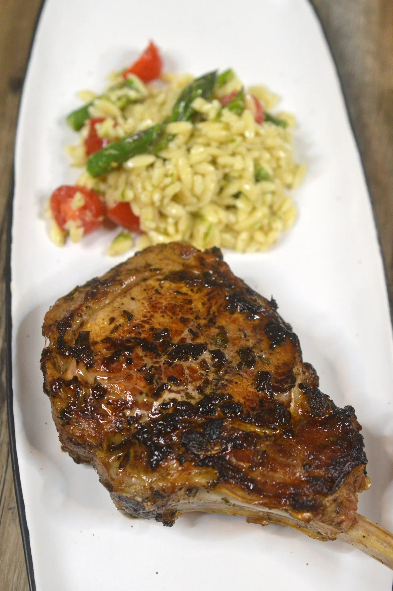 Grilled Veal Chops background image