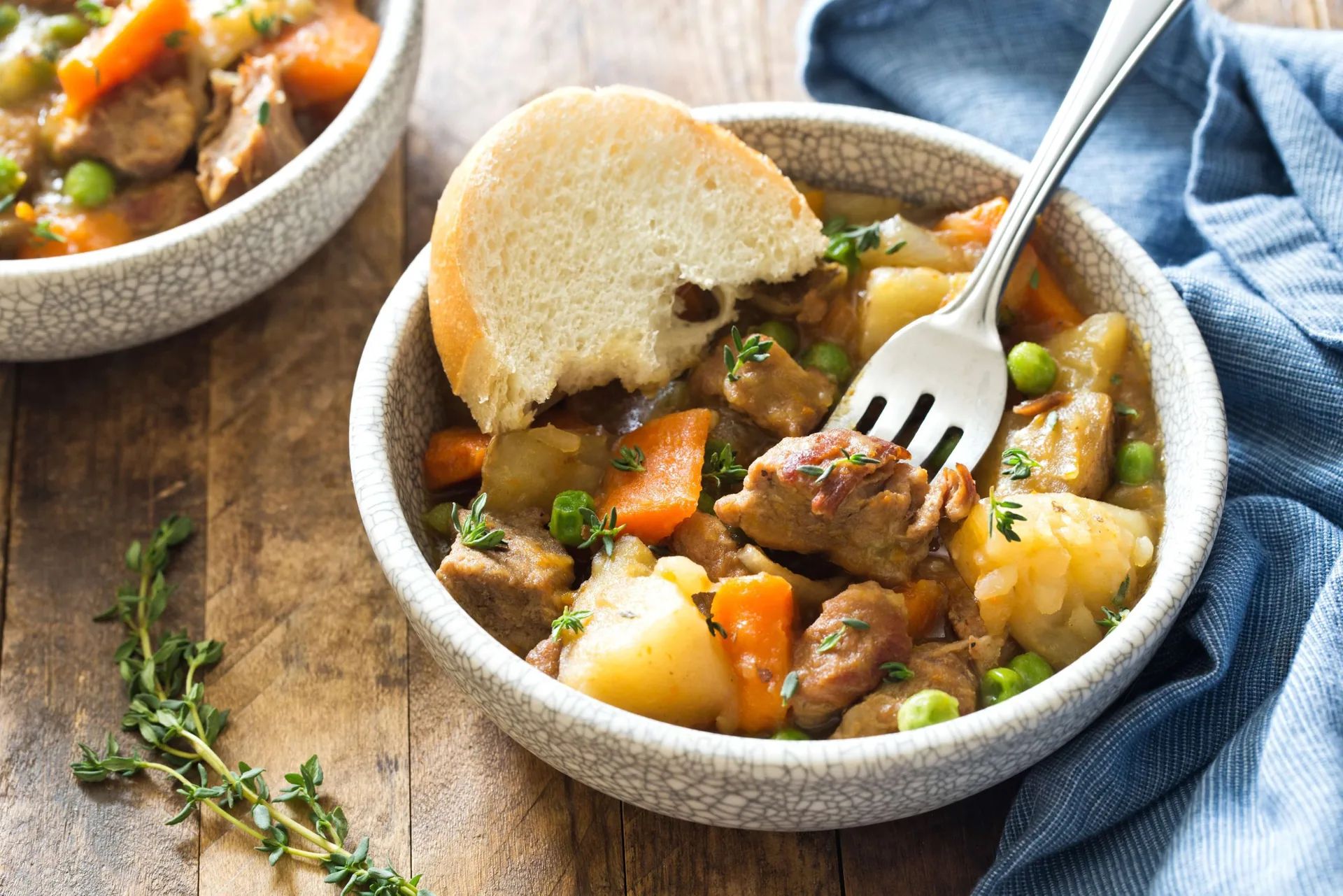 Pressure Cooker Veal Stew background image