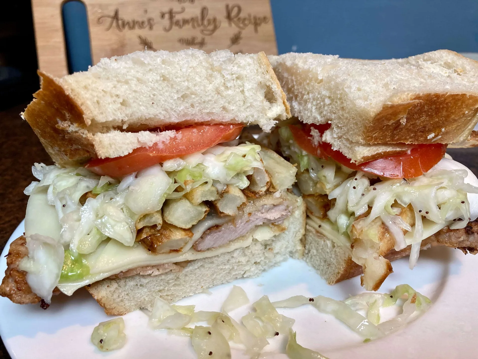 Veal Cutlet Primanti Brothers Sandwich background image