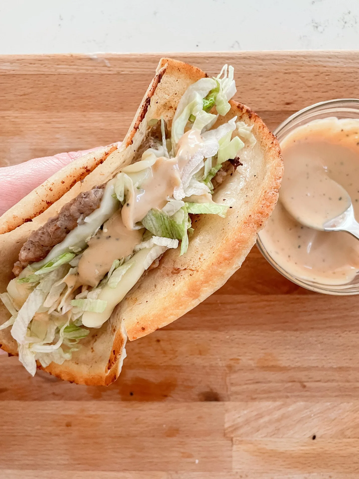 Smash Burger Taco background image