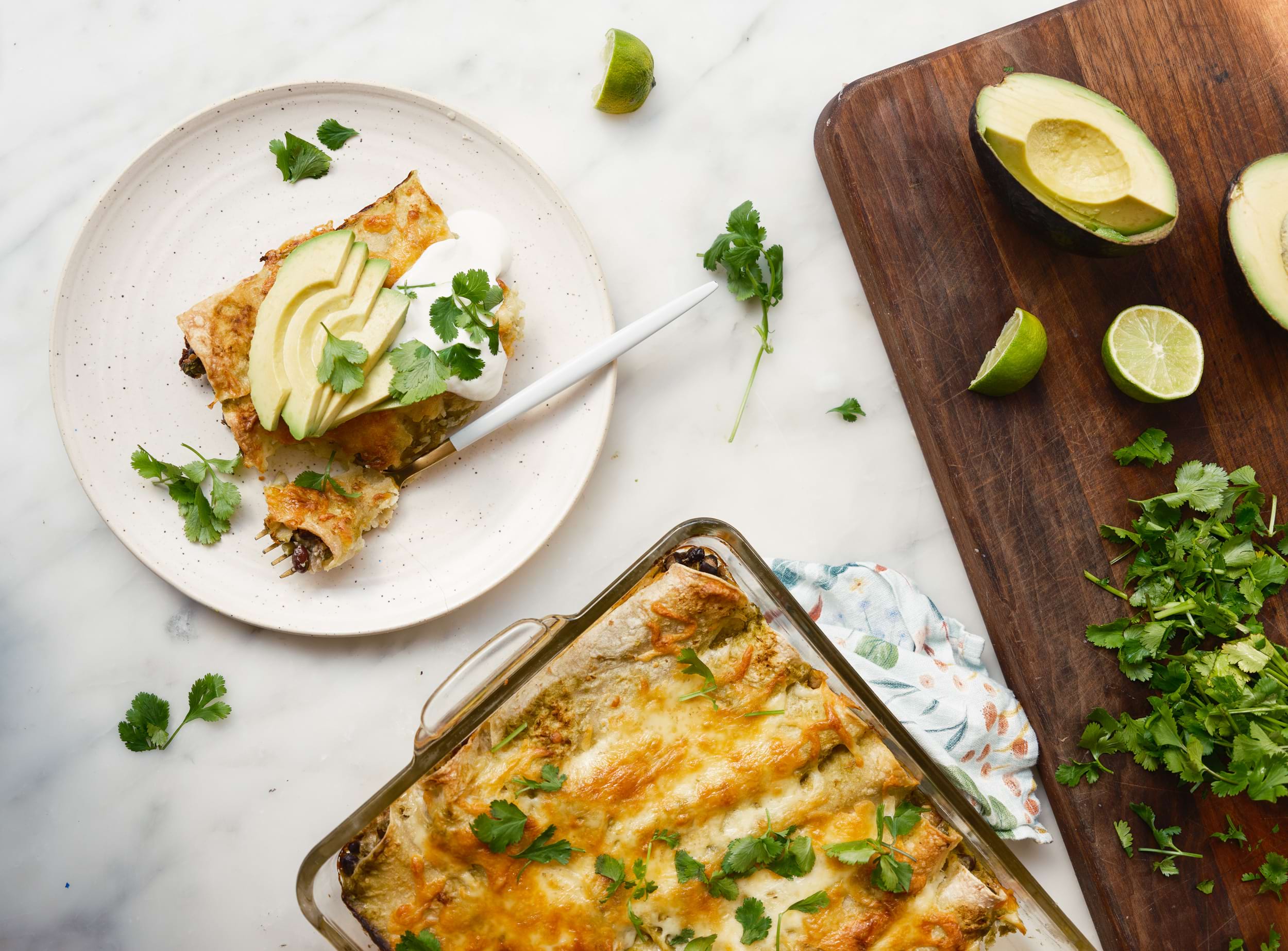 Green Chili Enchiladas background image