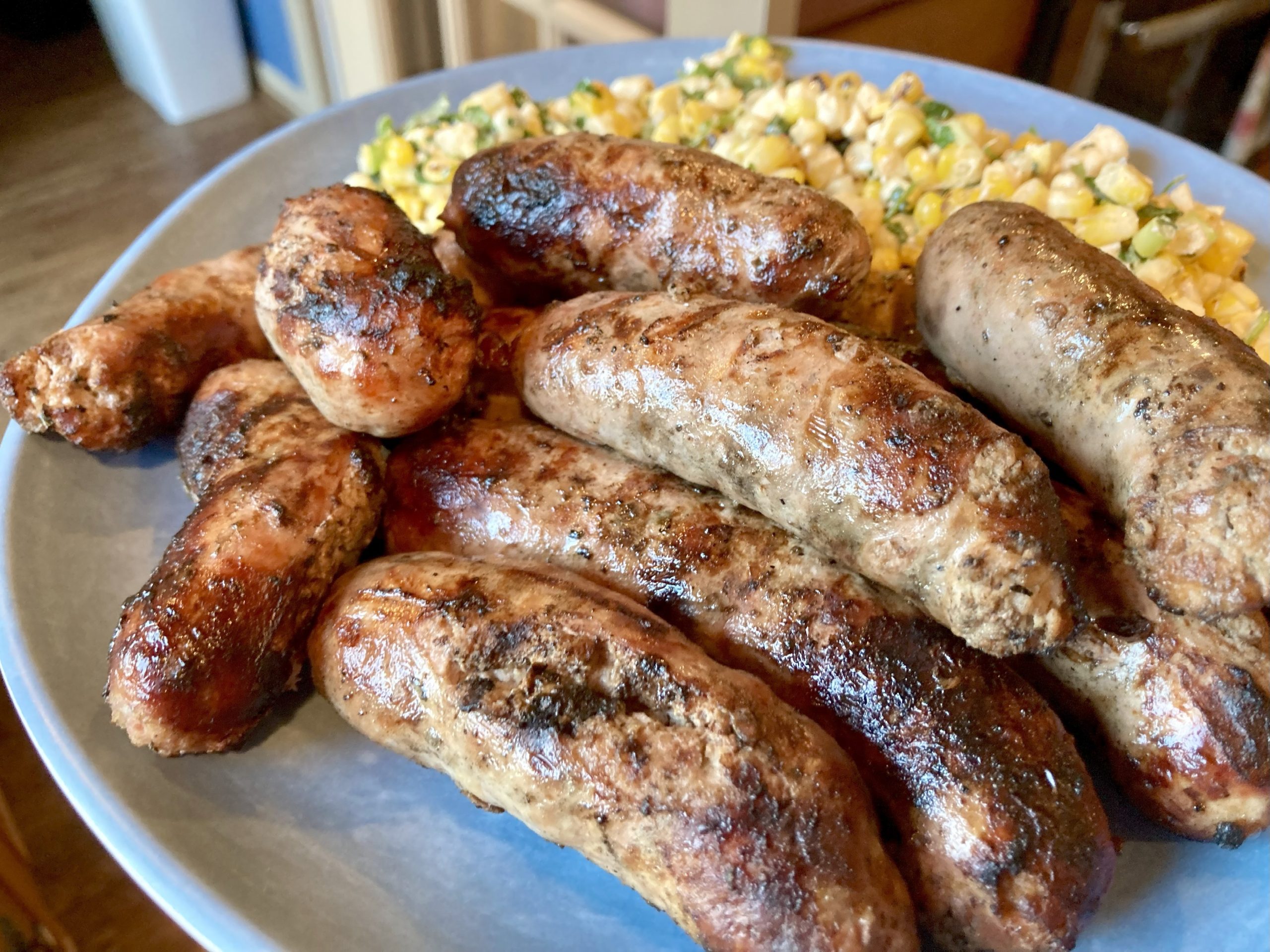 Homemade Veal Sausage background image