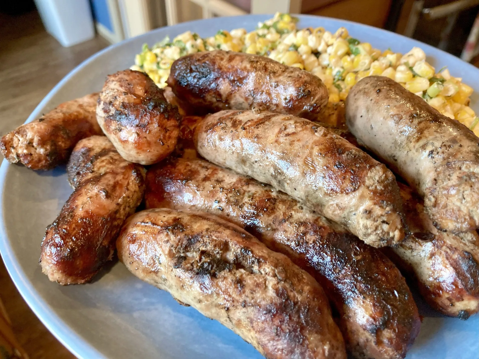 Homemade Veal Sausage background image